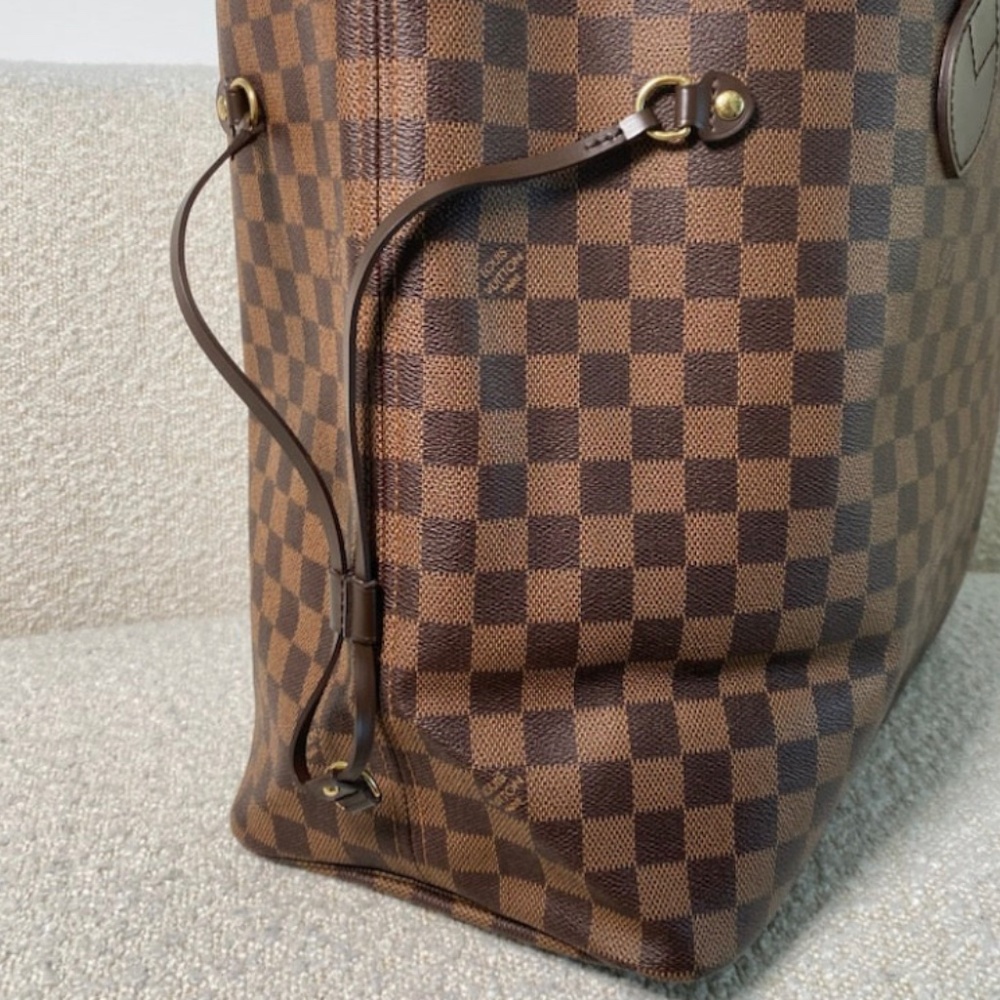 Authentic Louis Vuitton Neverfull GM Damier Ebene - Picture 3 of 16